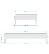 Lade das Bild in den Galerie-Viewer, REDUZIERT! -40% Bettgestell Easy Beds Weiß - 100 x 200cm
