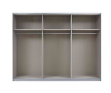 Lade das Bild in den Galerie-Viewer, REDUZIERT! -30% Schwebetürenschrank Boston-Extra Grau - Breite: 271 cm
