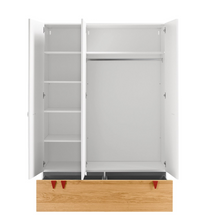 Lade das Bild in den Galerie-Viewer, REDUZIERT! -30% Kleiderschrank hülsta now minimo IV Weiß / Hellbraun
