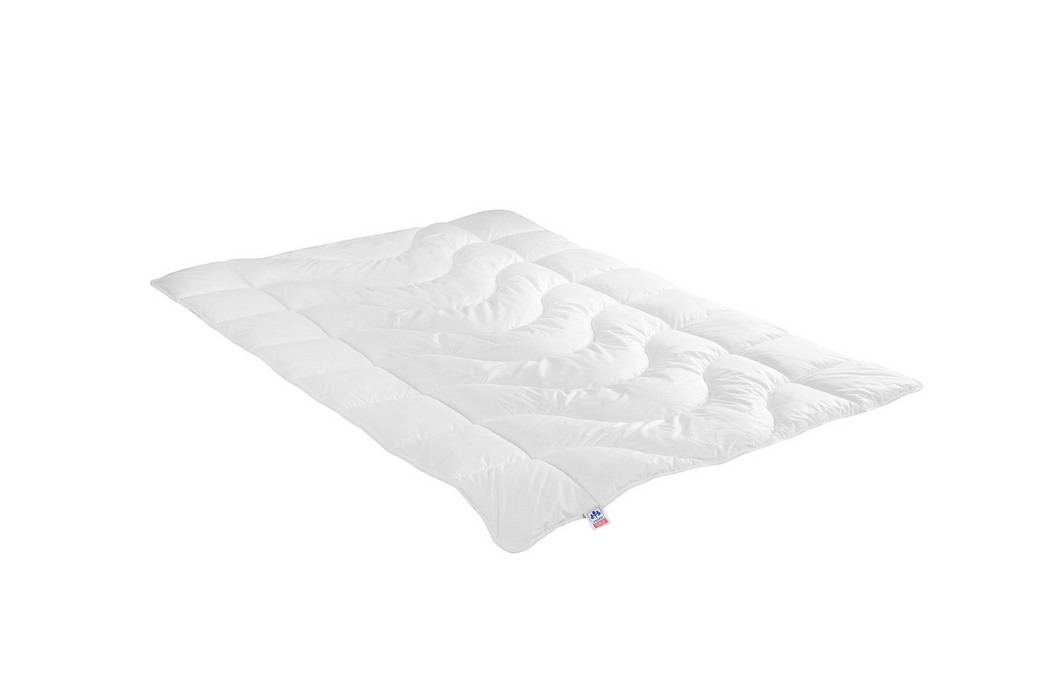 REDUZIERT! -40% Steppbett Lara Duo Webstoff - Weiß - 135 x 200 cm