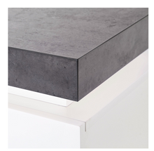 Lade das Bild in den Galerie-Viewer, REDUZIERT! -50% Sideboard Namona III Inkl. Beleuchtung - Beton Dekor / Weiß
