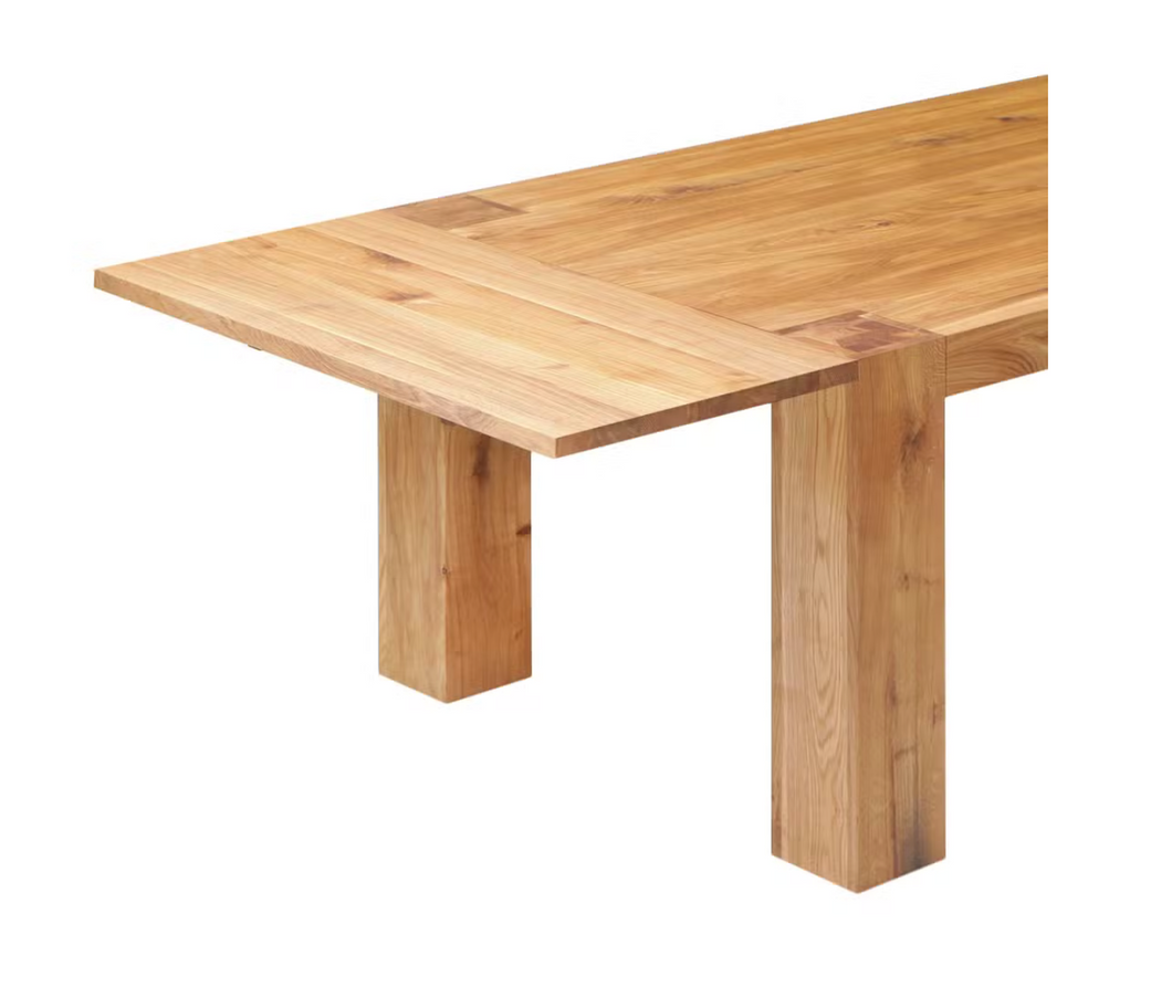 REDUZIERT! -40% Ansteckplatte George Eiche massiv - Eiche - 50 x 100 cm