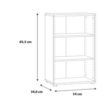 Lade das Bild in den Galerie-Viewer, REDUZIERT! -42% Büroregal Wisla Weiß - 54 x 86 cm
