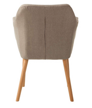 Lade das Bild in den Galerie-Viewer, REDUZIERT! -42% Armlehnenstuhl Leedy I Webstoff Zea: Beige
