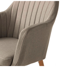 Lade das Bild in den Galerie-Viewer, REDUZIERT! -42% Armlehnenstuhl Leedy I Webstoff Zea: Beige
