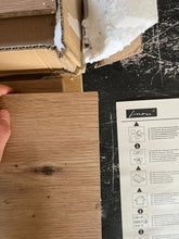 Lade das Bild in den Galerie-Viewer, REDUZIERT! -27% Highboard Brochet Eiche Dekor / Schwarz
