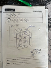 Lade das Bild in den Galerie-Viewer, REDUZIERT! -27% Highboard Brochet Eiche Dekor / Schwarz
