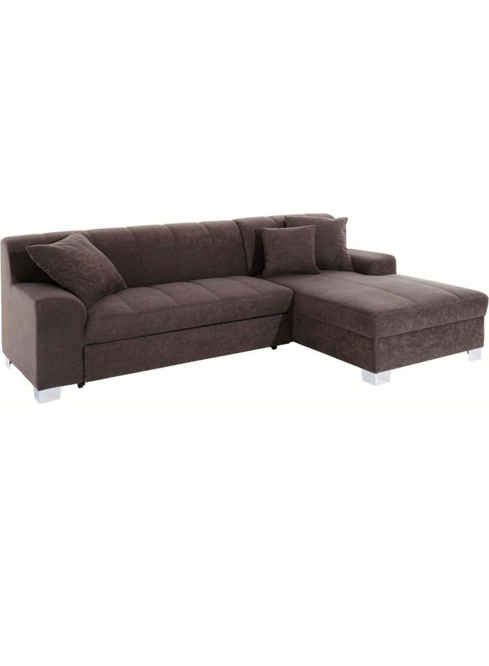 Ecksofa Anthrazit