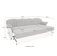 Lade das Bild in den Galerie-Viewer, REDUZIERT! -66% Ecksofa »Flores«, mit Bettfunktion
