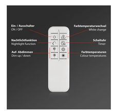 Lade das Bild in den Galerie-Viewer, LED-Deckenleuchte Frame Polycarbonat / Eisen
