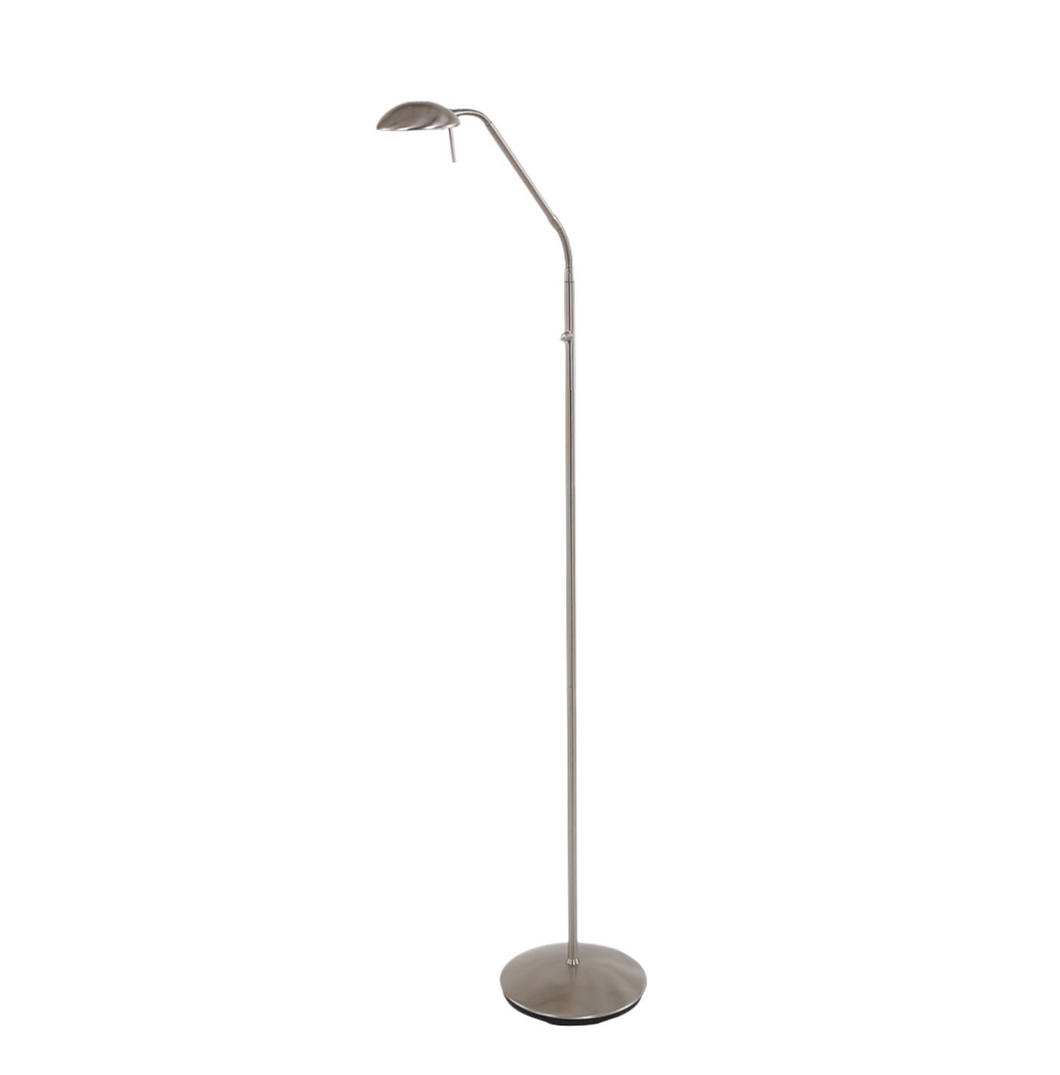 STEINHAUER LED-Stehleuchte Mexlite VI Silber