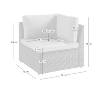 Lade das Bild in den Galerie-Viewer, JARDI Loungeecke Paradise Lounge Polyrattan

