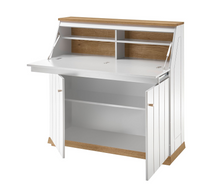 Lade das Bild in den Galerie-Viewer, REDUZIERT! -28% Sekretär Whiteoak MDF Eiche Furnier
