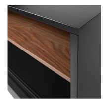 Lade das Bild in den Galerie-Viewer, REDUZIERT! -40% TV-Lowboard Lescar Kiefer massiv - Kiefer Schwarz
