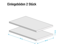 Lade das Bild in den Galerie-Viewer, REDUZIERT! -50% Einlegeboden Rasant-Extra (2er Set) Texline
