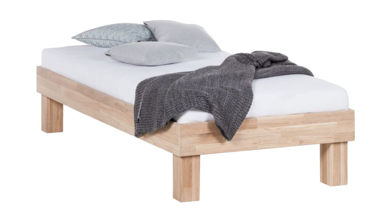 REDUZIERT! -50% Massivholzbett AresWOOD 90