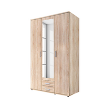 Lade das Bild in den Galerie-Viewer, REDUZIERT! -50% Drehtürenschrank Hasselager Eiche Sonoma Dekor Breite: 120cm

