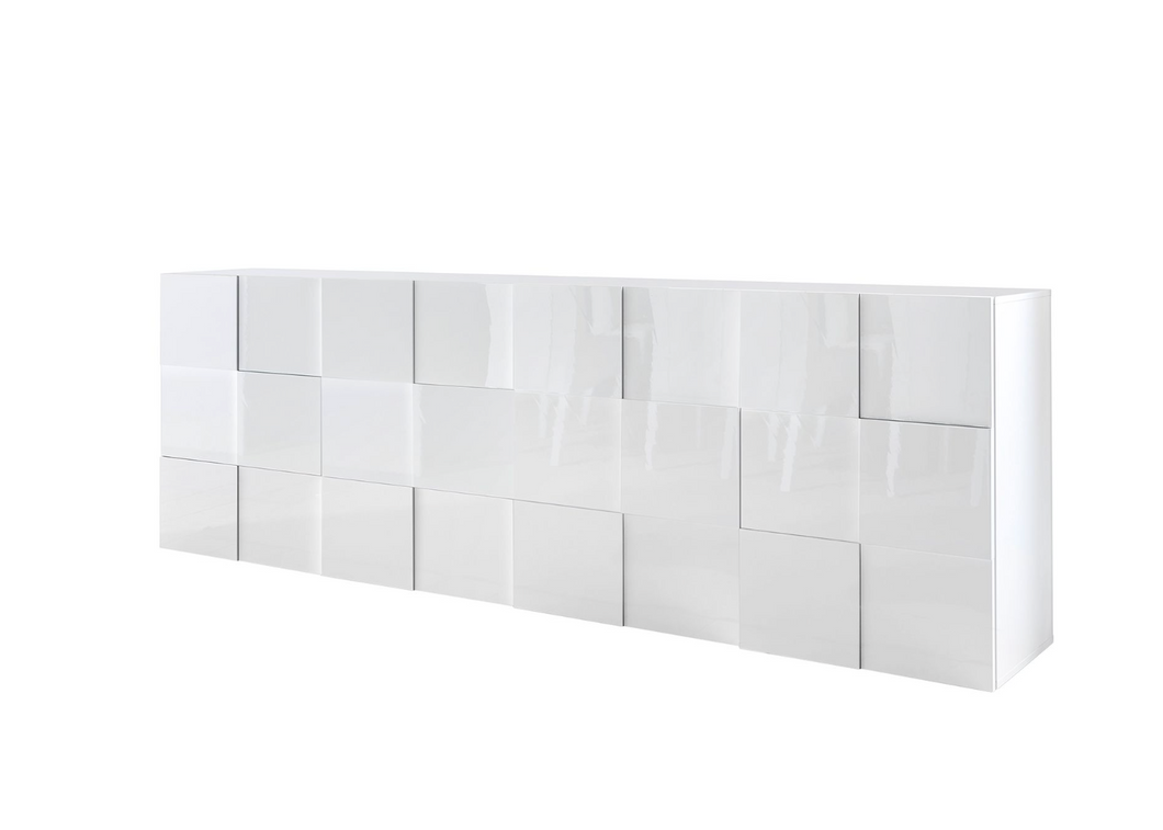 REDUZIERT! -50% Sideboard Dama IV Hochglanz Weiß