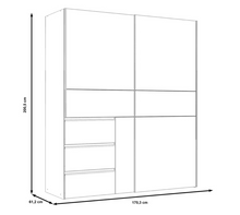 Lade das Bild in den Galerie-Viewer, REDUZIERT! -50% Schwebetürenschrank Tover
