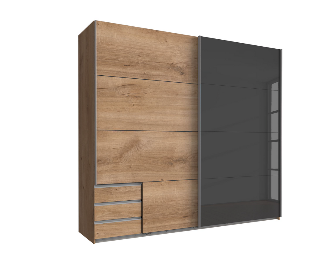 REDUZIERT! -50% Schwebetürenschrank Valencia II Breite: 225 cm