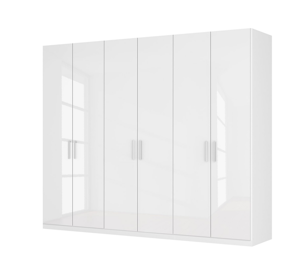 Drehtürenschrank SKØP pure gloss 270 x 230cm