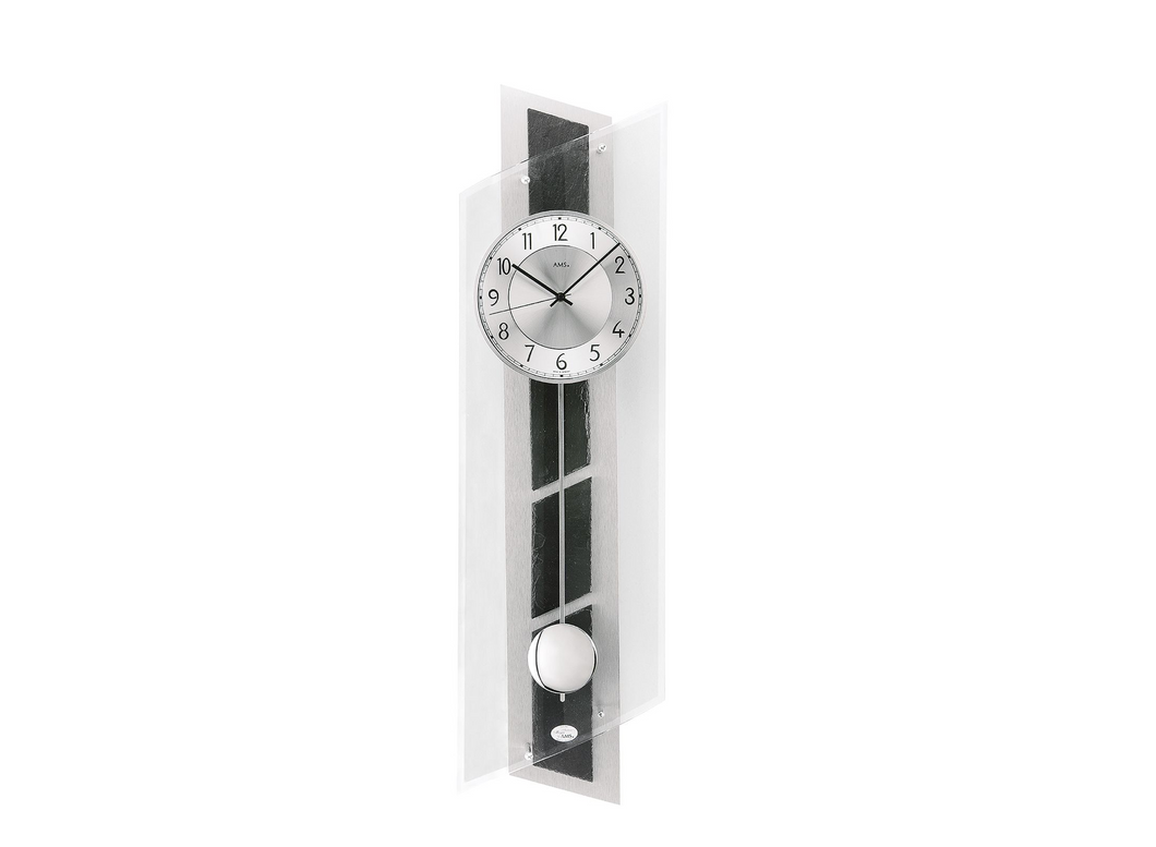 Pendelwanduhr Couvin Funk - Schiefer