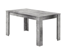 Lade das Bild in den Galerie-Viewer, Esstisch Torrin Beton Dekor - Breite: 140 cm
