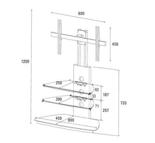 Lade das Bild in den Galerie-Viewer, TV-Rack CU-MR 50 (inkl. Beleuchtung)
