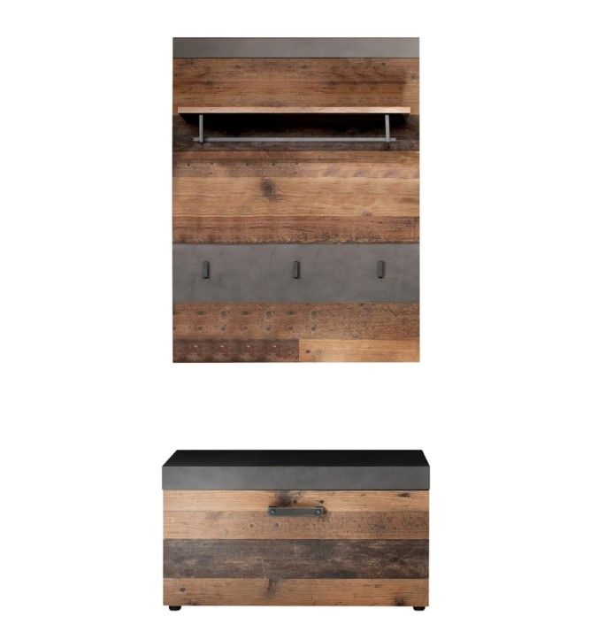 REDUZIERT! -30% Garderobenset Indy III (2-teilig)