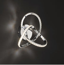 Lade das Bild in den Galerie-Viewer, LED-Wandleuchte Abro Klarglas / Stahl - 1-flammig
